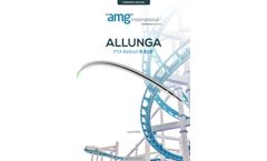 Allunga - Model PTA - 0.018" Balloon Catheter - Brochure