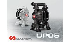 NEW UP05 - PIVOT Series 1/2" Air-operated double diaphragm pump