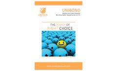 Unisur - Model UNIBOND - Polyester Suture- Brochure