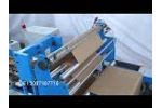 Square and V bottom paper bag making machine