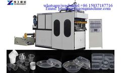 YG - Model Plastic - Plastic Cup Bowl Forming Machine