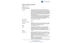 Clipos - DOTAP Liposomes - Brochure