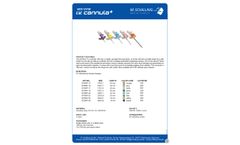 Acti-Fine - I.V. Cannula - Brochure