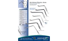 Innomed - Bent Hohmann Retractors - Narrow - Brochure
