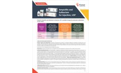 Piramal - Ampicillin and Sulbactam for Injection, USP Brochure