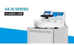 AE-B (55 - 175L) - Vertical floor-standing laboratory autoclaves with prevacuums and drying
