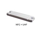 Model SRU105D - Dual Frequency HF + UHF RFID Tag On Metal Surface
