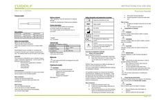 Rudolf - Model LP313-012 - Injection and Punction Needle - Brochure