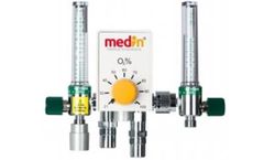 medinBlender - Model 1090 - Gas Blender for Compressed Air and O2