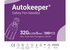 MedExel - Model 32G(0.23mm) x 5mm - Safety Pen Needle