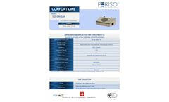 Periso - Model ISO ION San - Bipolar Air Ionizer for Air Treatment and Sanitation with Ozone Controlled - Brochure