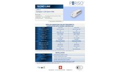 Periso - Model Compact C GERM Fan - Bipolar Air Ionizer for Air Treatment and Sanitation with Ozone Controlled - Brochure