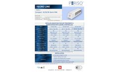 Periso - Model Compact D GERM Fan - Bipolar Air Ionizer for Air Treatment and Sanitation with Ozone Controlled - Brochure