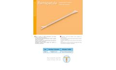 Ramspatula - Plastic Ayre???s Spatula Brochure