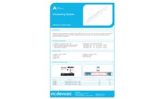 Model AN100000 to AN100002 - Intubating Stylets - Datasheet