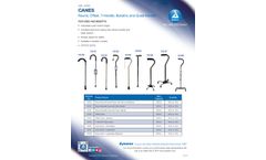 Dynarex - Heavy Duty Quad Canes - Brochure