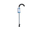 Dynarex - Round Crook Handle Cane with Tab Lock Silencer