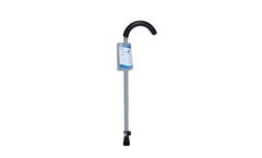 Dynarex - Round Crook Handle Cane with Tab Lock Silencer