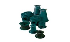 Matec - Model Feed chamber/ Vortex Finder/Cone/Spigot-Apex - Cyclone Rubber Parts