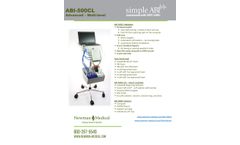 Newman - Model ABI-500CL - Advanced Multi-level Cuff-Link Vascular System - Datasheet