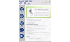 DigiDop - Model DD-770R - HR-Display Digital Doppler System - Datasheet