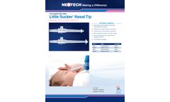 Little Sucker - Oral & Nasal Suction Device & Protective Cover - Brochure
