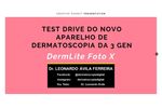 Test Drive Do Novo Aparelho De Dermatoscopia Da 3 Gen - Video