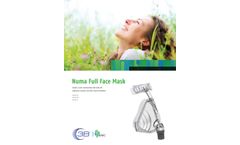 Numa - Model NU - Full Face Mask - Brochure