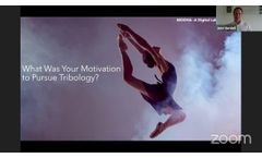MOOHA - What Motivates Experts to Pursue Tribology? - Video