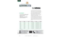 EPS - Model EL 9000B HP 2U -600-2400 W - Electronic Load System - Brochure