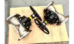 KDV’s DN150 SS Body Weir Type Diaphragm Valve