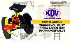 Things You Must Know About Diaphragm Valve And How It Works