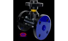 KDV- Weir Type Diaphragm Valves -  Glass Lined