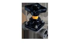 KDV- Weir Type Diaphragm Valves - Screwed Steel