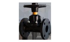 KDV-Straight Through type Diaphragm Valves - Unlined