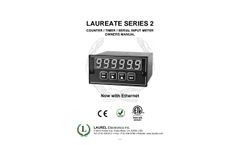 Frequency, Rate Meter, Flow Rate Indicator - Manual