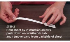How to Apply the TenderCare Thermal Newborn ID System - Video