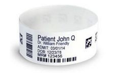 PDC ScanBand - Model DR - Thermal Patient ID Wristbands