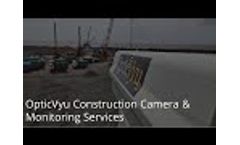 OpticVyu Construction Camera | 360 Degree Long-term Construction Time-lapse - Video