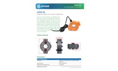 Gfuve - Model LZCK-55 - Clamp Outdoor Waterproof Split Core Current Transformer - Brochure