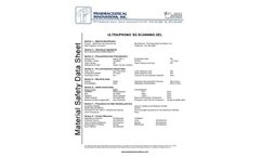 Ultra/Phonic SG Scanning Gel - SDS