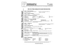 Pre Tac Tens Conductive Skin Preparation - SDS