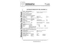 Lectron III Conductivity Gel (Chloride-4) - SDS