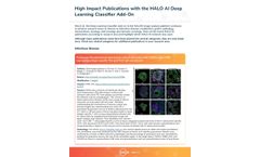 Halo - Version AI - Deep Learning Classifier Add-on Software - Brochure