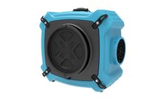 Alorair - Model HEPA Max 870 - Air Scrubber UV-C Light Sterilization 3-Stage Filtration Negative Machine Air Purifier Professional Water Damage Restoration for Air Cleaner up to 550