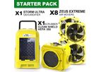 AlorAir - Model Ultra pack - Dehumidifier, Air Movers And Scrubber Commercial Water Damage Restoration Equipment Package