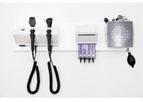 AUG OPTIKA - Model 60.500.250 - Diagnostics - Oto-Opthalmoscope for Wall-Mounted Diagnostic Station