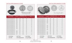 FEILONG - Model DI-MC600D - Ductile iron MANHOLE COVER AND GRATING