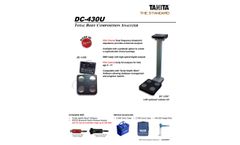 Model DC-430U - Dual Frequency Total Body Composition Analyzer - Brochure