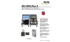 Model MC-780U Plus S - Multi Frequency Segmental Body Composition Analyzer Travel Package - Datasheet